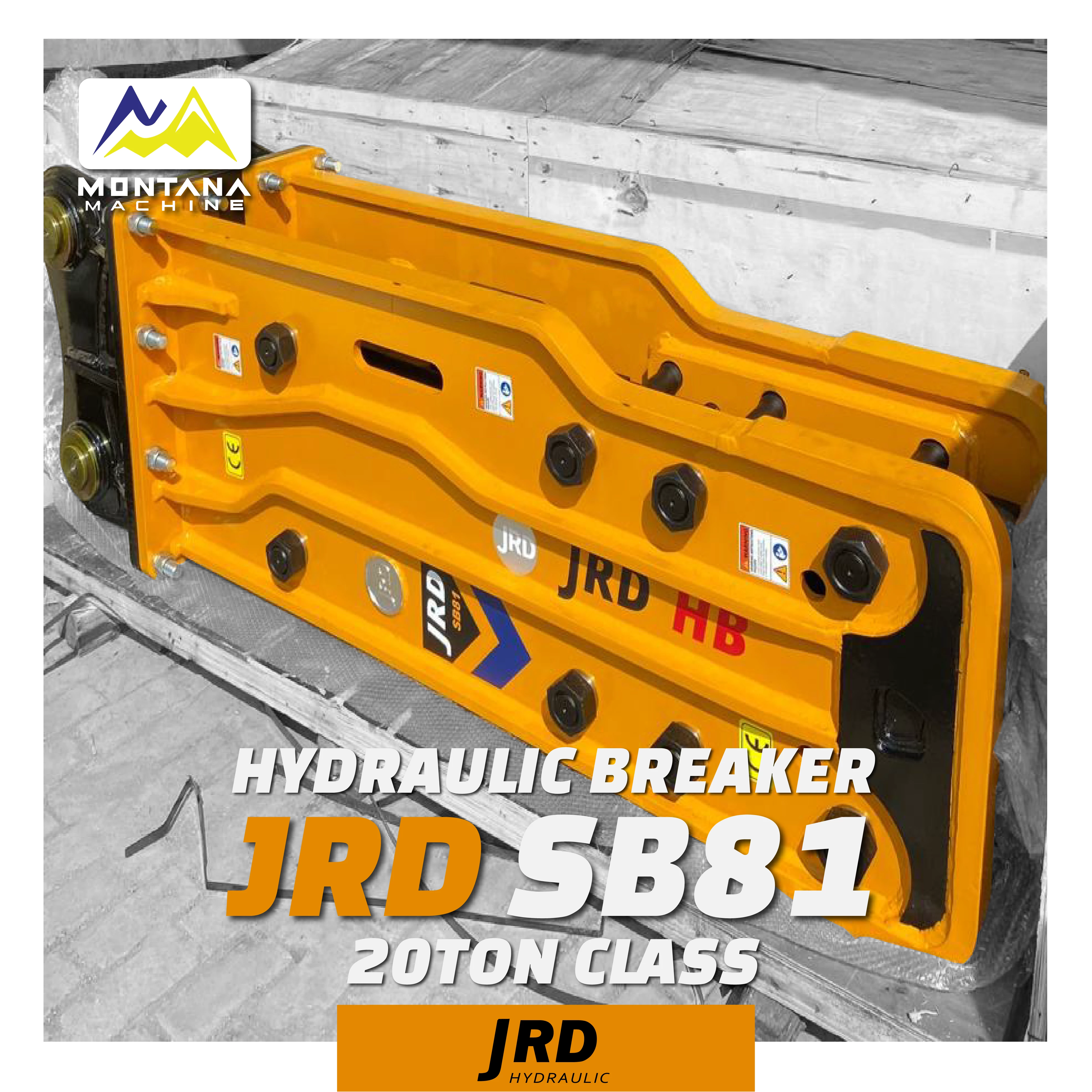 Hydraulic Breaker JRD SB81